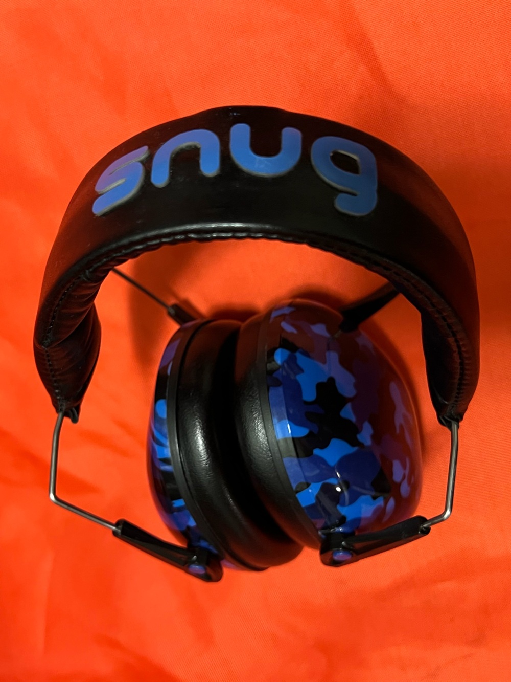 Snug Kids Ear Defenders Blue Camo Noise Cancelling Headphones Protectors